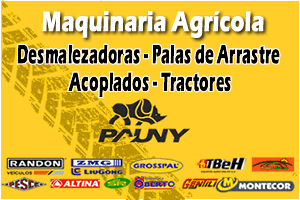 Maquinaria Agr�cola Nueva - Tractores - Palas de Arrastre - Acoplados - y m�s... - Pauny - Grosspal